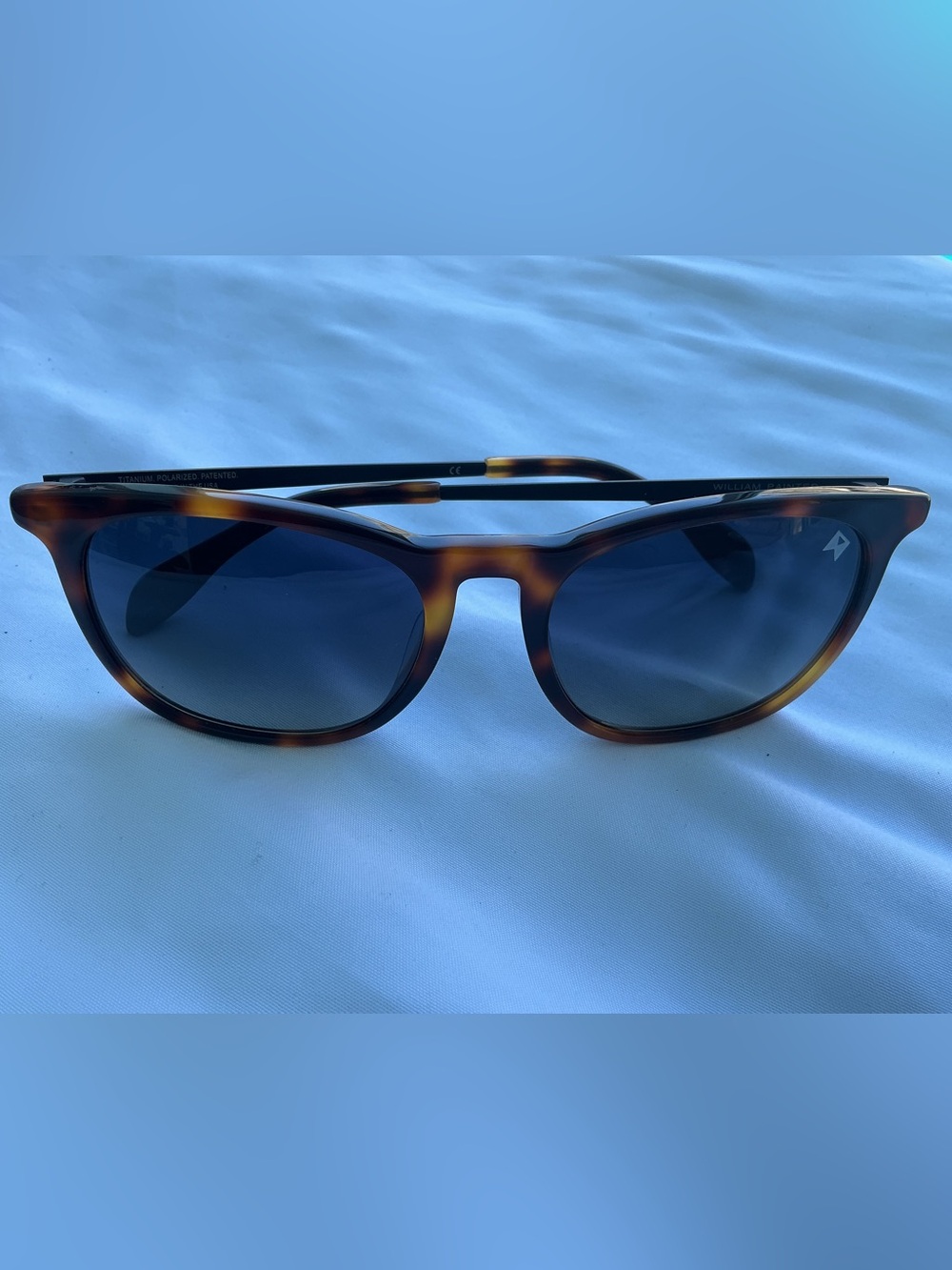 William Painter The Oasis Titanium Polarized Sunglasses Tortoise/Black Uv400 View 5